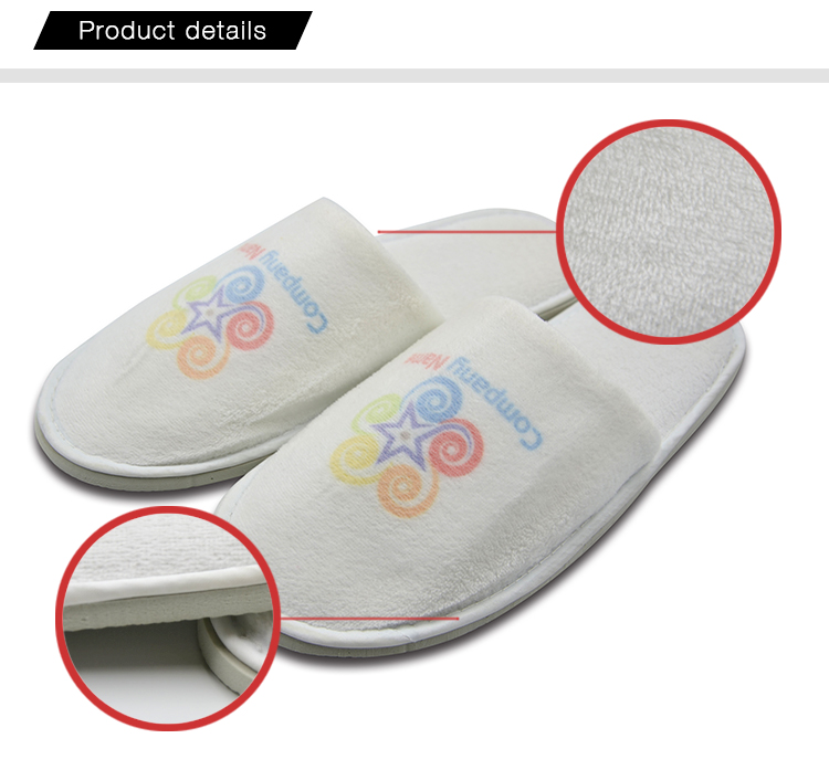 Sublimation Blanks Textile Fabric Slippers for Winter Indoor
