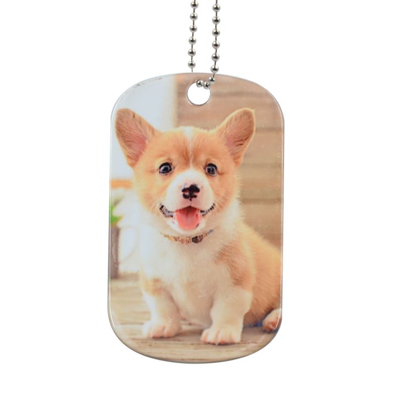 Sublimation Stainless Steel Dog Tag Blanks Lopo